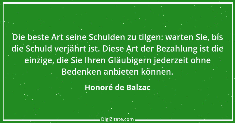 Zitat von Honoré de Balzac 425