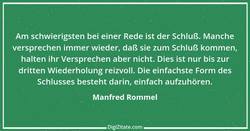 Zitat von Manfred Rommel 136