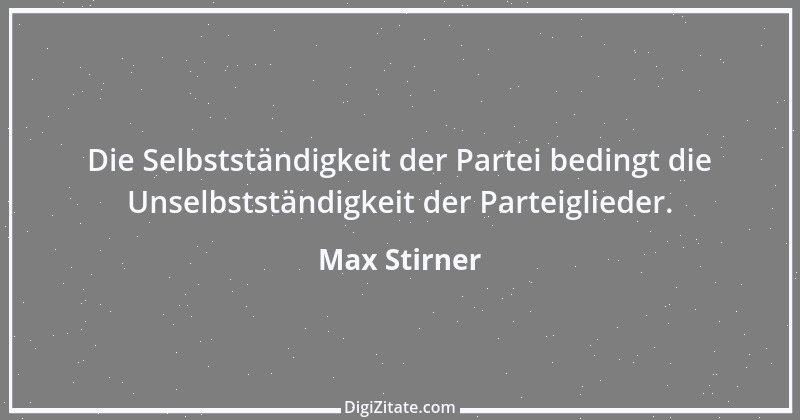 Zitat von Max Stirner 40