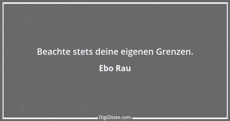 Zitat von Ebo Rau 50