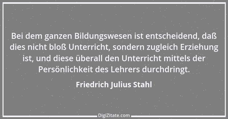 Zitat von Friedrich Julius Stahl 17