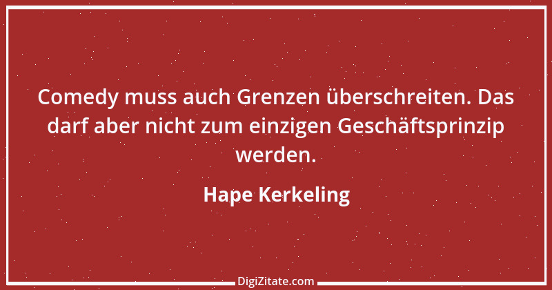 Zitat von Hape Kerkeling 11