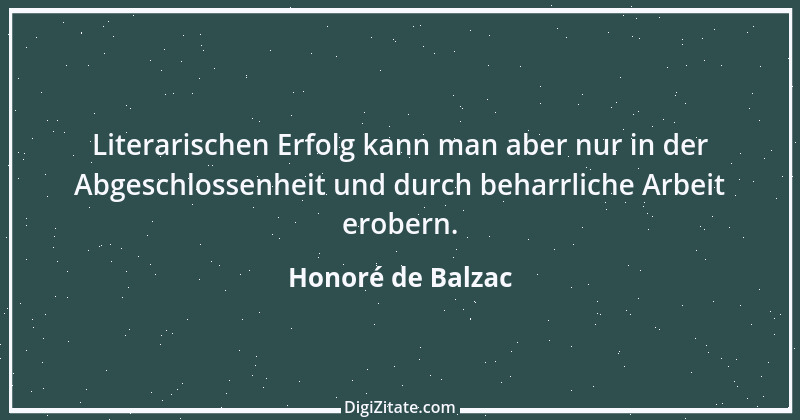 Zitat von Honoré de Balzac 426