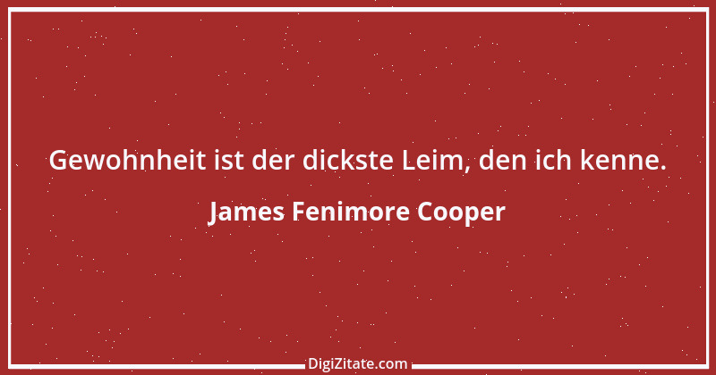 Zitat von James Fenimore Cooper 9