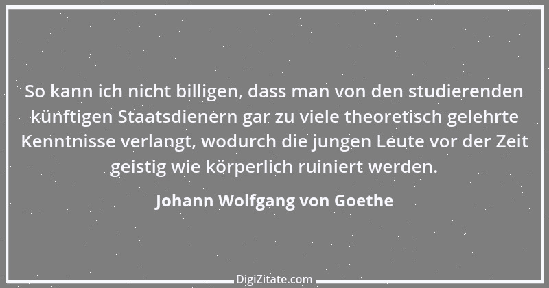 Zitat von Johann Wolfgang von Goethe 1297