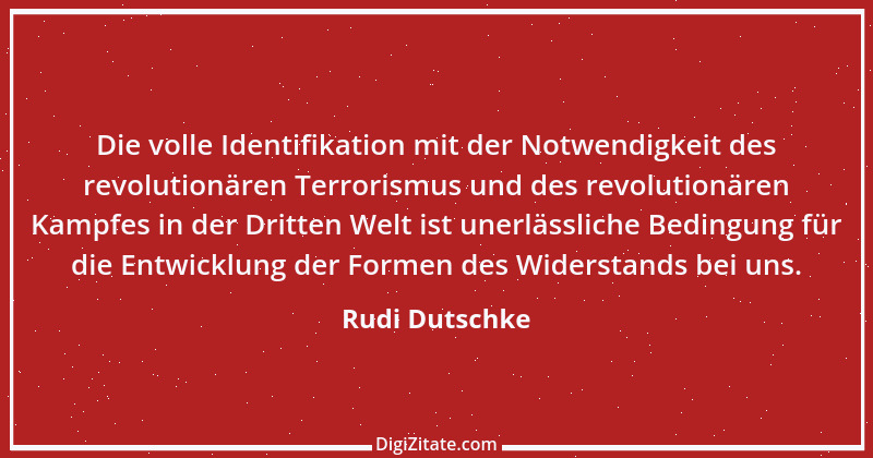 Zitat von Rudi Dutschke 2