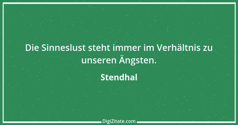 Zitat von Stendhal 267