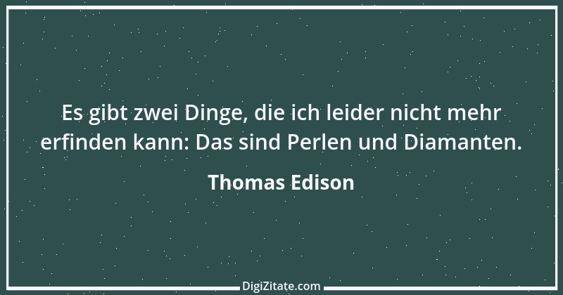 Zitat von Thomas Edison 3