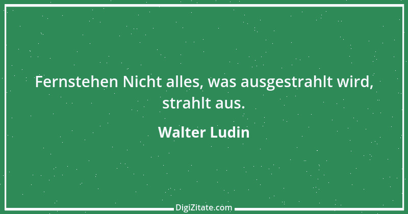 Zitat von Walter Ludin 799