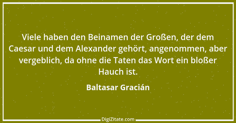 Zitat von Baltasar Gracián 103