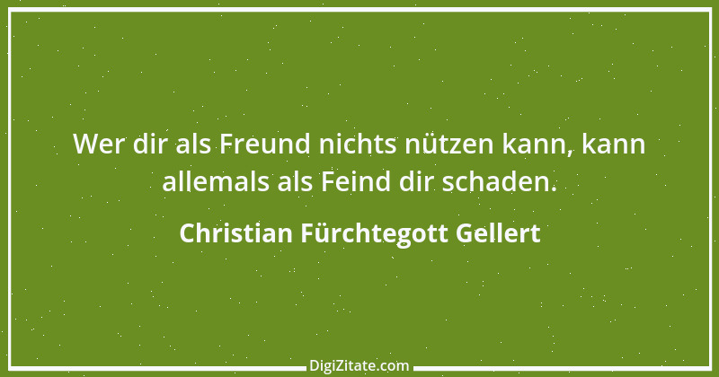 Zitat von Christian Fürchtegott Gellert 66