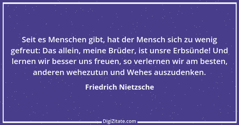 Zitat von Friedrich Nietzsche 1235