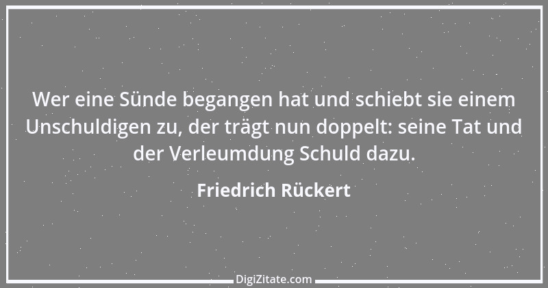 Zitat von Friedrich Rückert 267