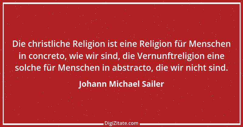 Zitat von Johann Michael Sailer 19