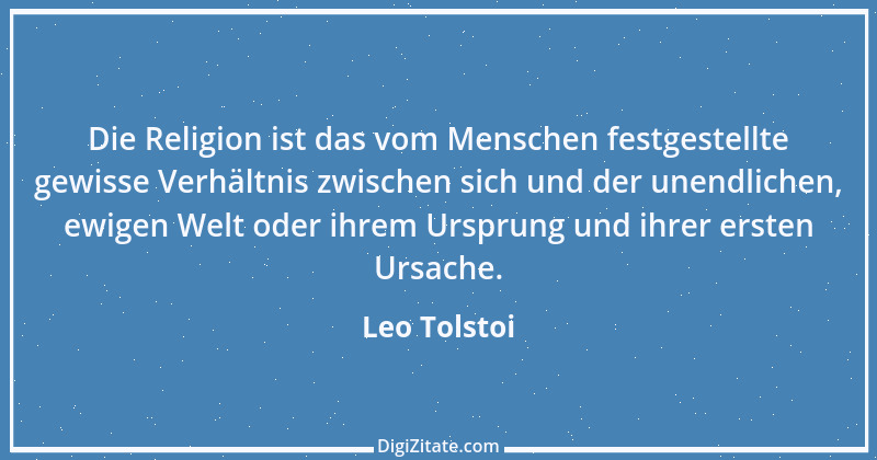 Zitat von Leo Tolstoi 407