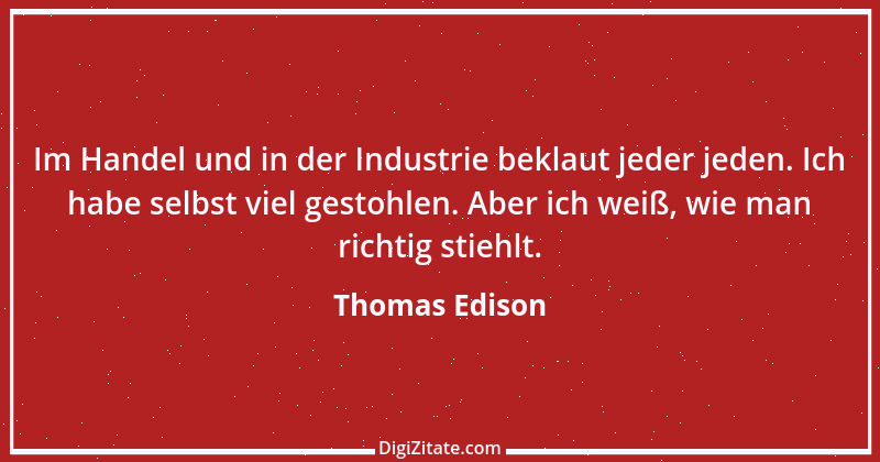 Zitat von Thomas Edison 4