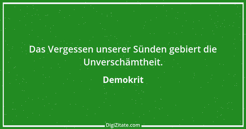 Zitat von Demokrit 3