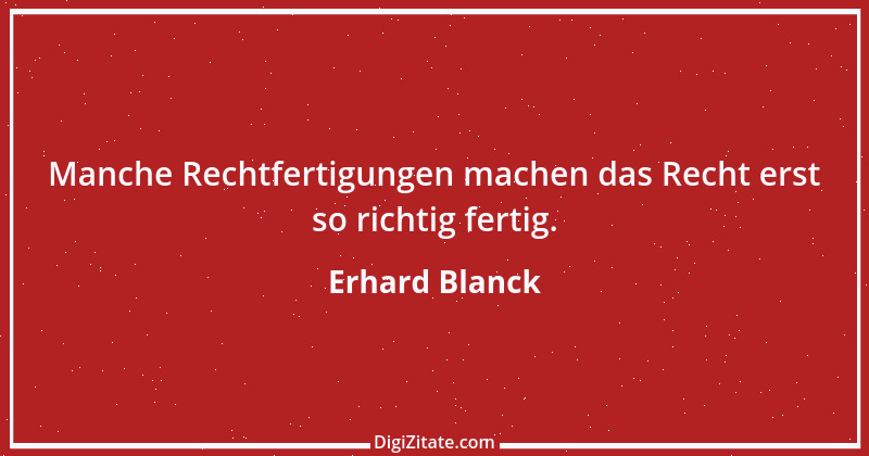 Zitat von Erhard Blanck 1854