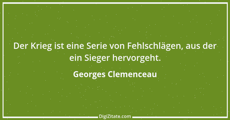 Zitat von Georges Clemenceau 31