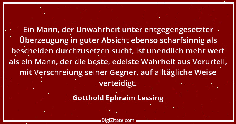 Zitat von Gotthold Ephraim Lessing 221