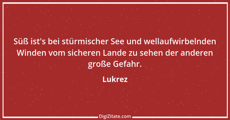 Zitat von Lukrez 22