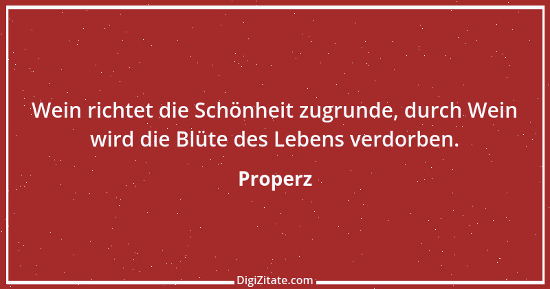 Zitat von Properz 19