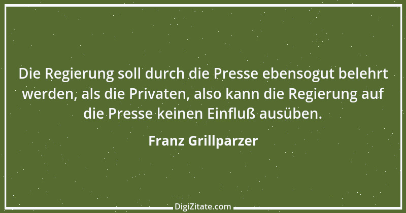 Zitat von Franz Grillparzer 146