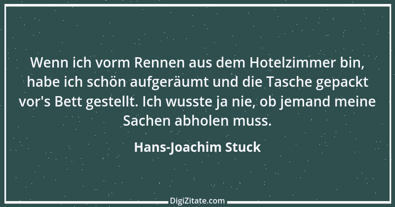 Zitat von Hans-Joachim Stuck 1