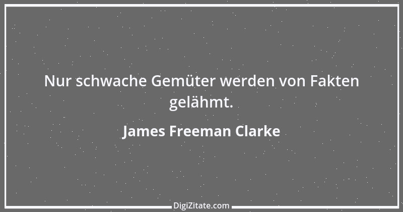 Zitat von James Freeman Clarke 1