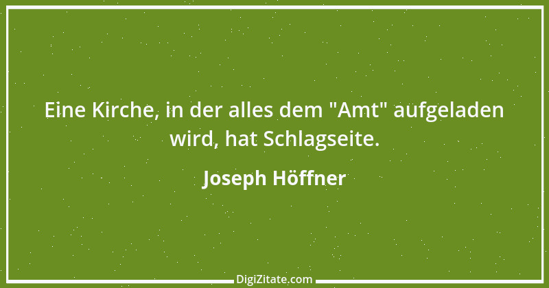 Zitat von Joseph Höffner 2