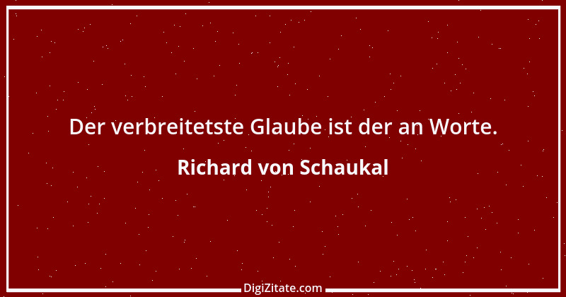 Zitat von Richard von Schaukal 47