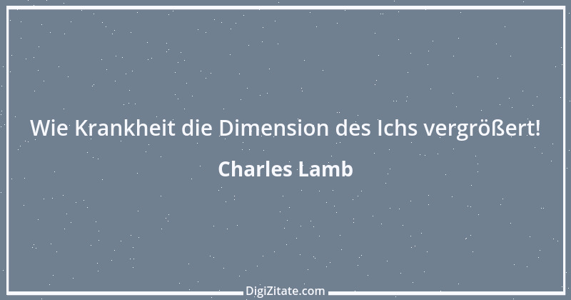 Zitat von Charles Lamb 4