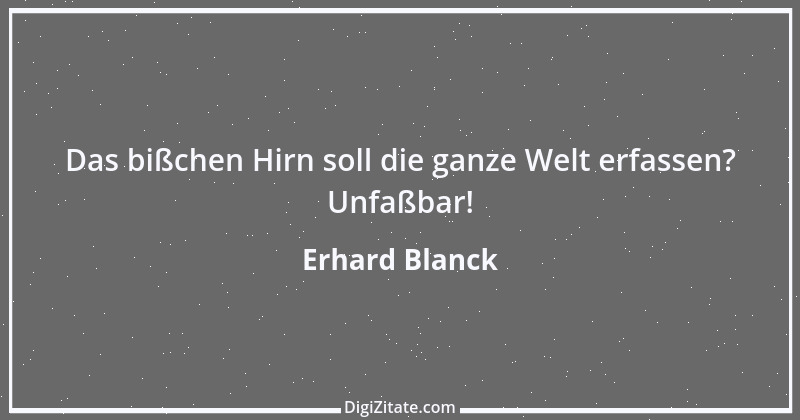 Zitat von Erhard Blanck 1856