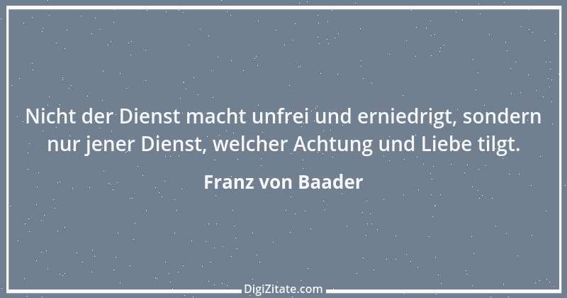 Zitat von Franz von Baader 5