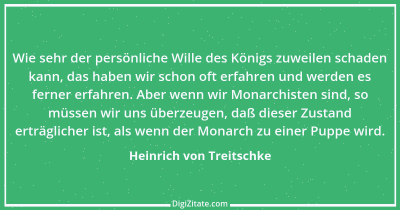 Zitat von Heinrich von Treitschke 10