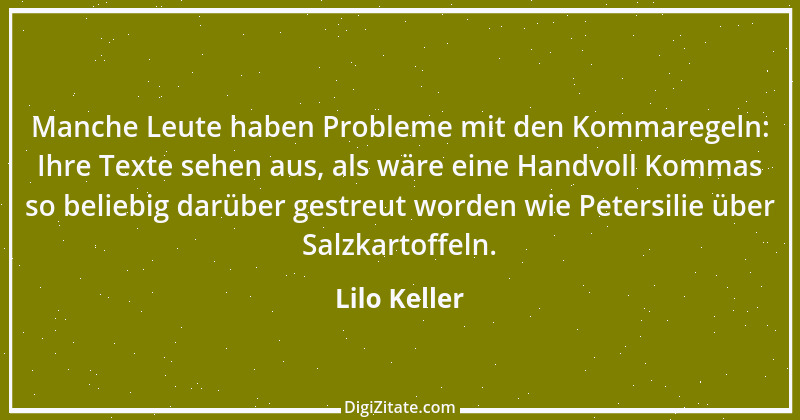 Zitat von Lilo Keller 1