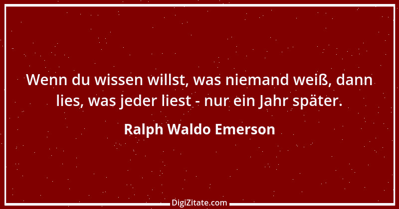 Zitat von Ralph Waldo Emerson 346