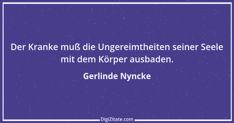 Zitat von Gerlinde Nyncke 20