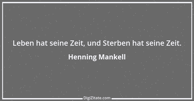 Zitat von Henning Mankell 5