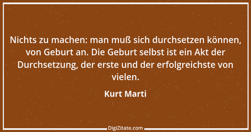 Zitat von Kurt Marti 95