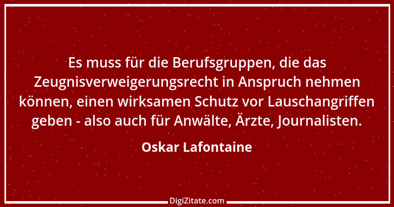 Zitat von Oskar Lafontaine 31