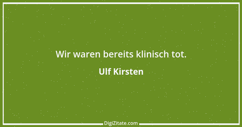 Zitat von Ulf Kirsten 3