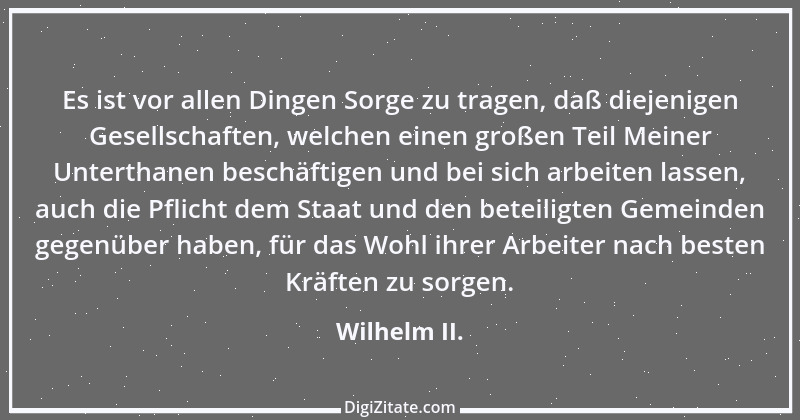 Zitat von Wilhelm II. 15