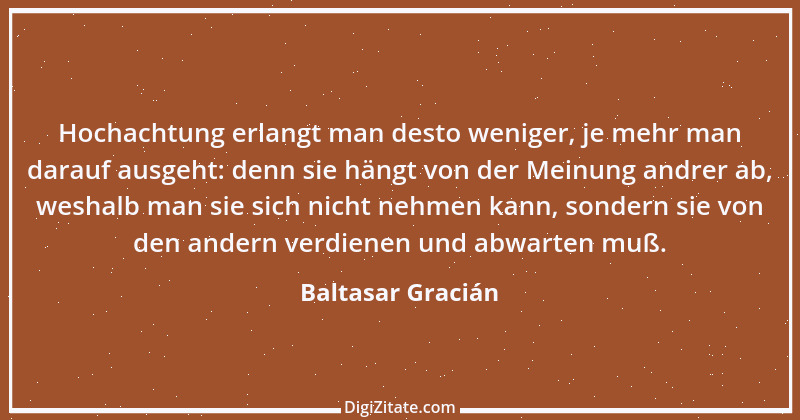 Zitat von Baltasar Gracián 108