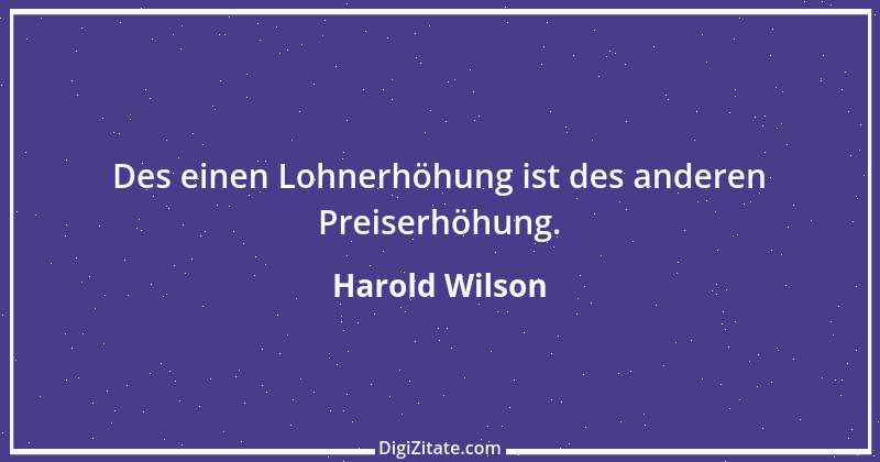 Zitat von Harold Wilson 4