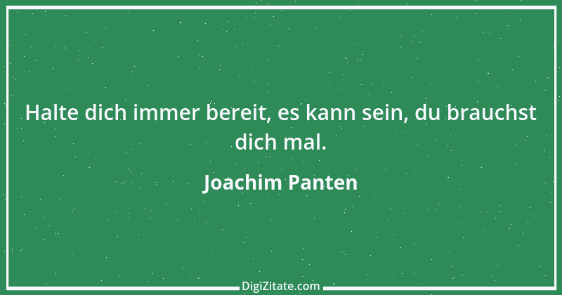 Zitat von Joachim Panten 130