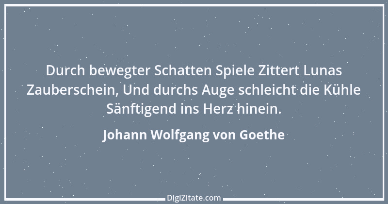 Zitat von Johann Wolfgang von Goethe 4303