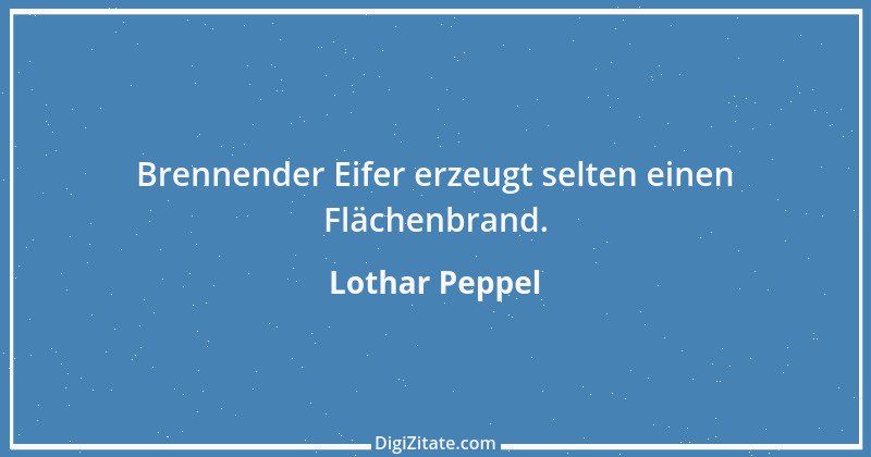 Zitat von Lothar Peppel 90