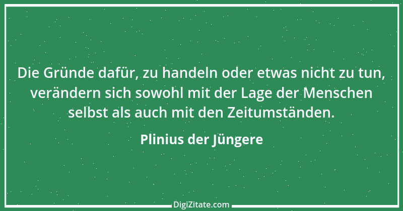 Zitat von Plinius der Jüngere 20