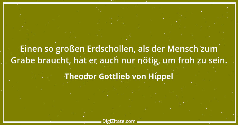 Zitat von Theodor Gottlieb von Hippel 98